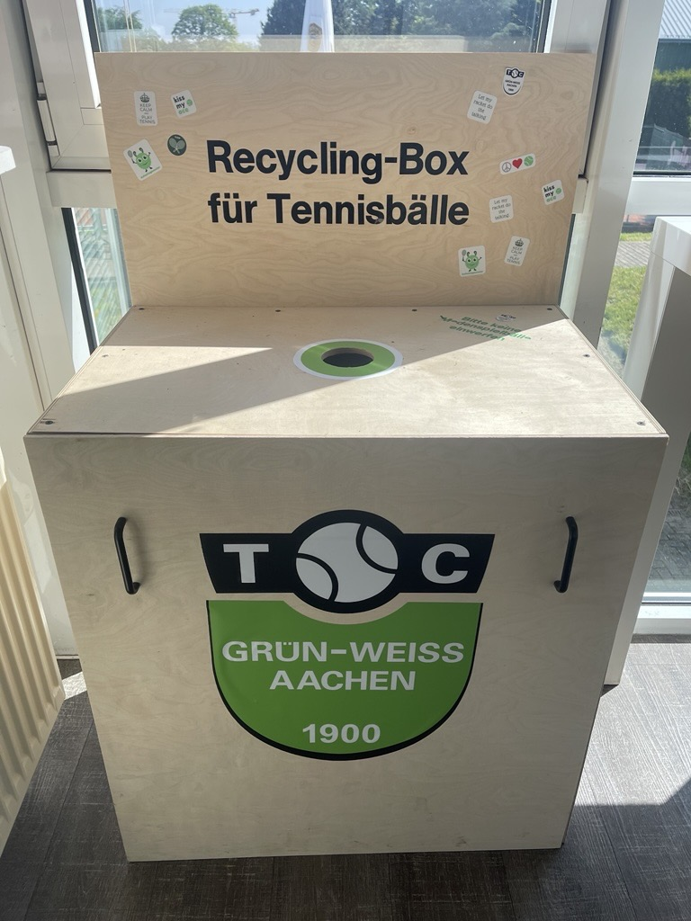 Tennisball-Recyclingbox